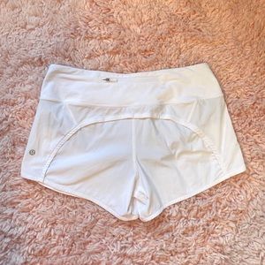 NWOT Lululemon Speed Up Shorts